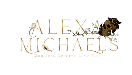 Logo mit dem Namen "Alex Michaels" und einem stilisierten Tiermotiv.